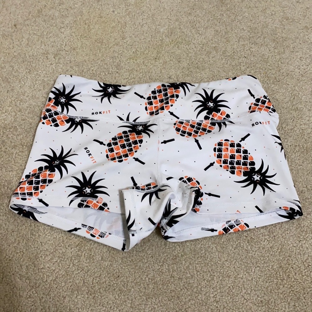 RokFit Pineapple Shorts